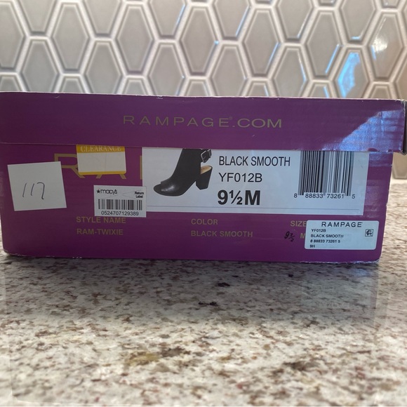 Rampage Ram-Twix Black Smooth 9 1/2 M - Picture 11 of 16